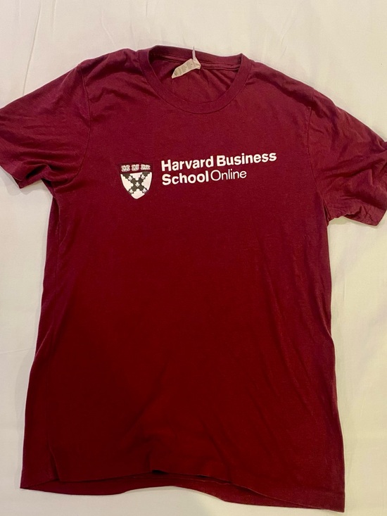 Bella Canvas Other - Men's Harvard Business School Maroon T-Shirt